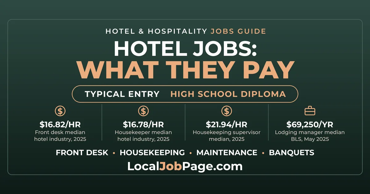 Hotel Jobs: What They Pay and How to Get Hired